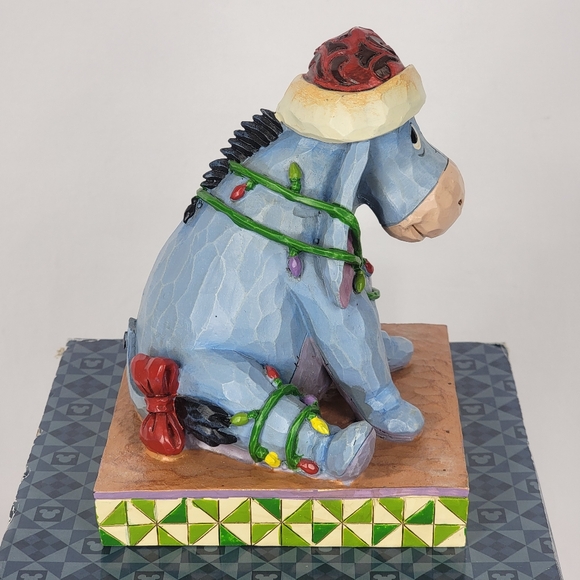 Jim Shore Disney Traditions Enesco Entangled Eeyore Figurine Winnie The Pooh - Picture 4 of 8